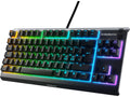 Steelseries Apex 3 TKL Gamingtastatur (sort) USB, nordisk, IP32, anti-ghosting, RGB, kompakt, n-key, Whisper-Quiet Switches