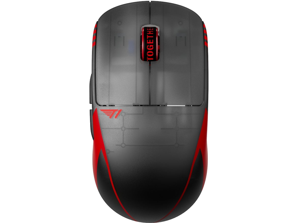 Pulsar X2 CRAZYLIGHT Mini trådløs gamingmus T1 Edition (sort) XS-1-sensor med 8K polling rate, 32K DPI, 750 IPS-sporing og 50g