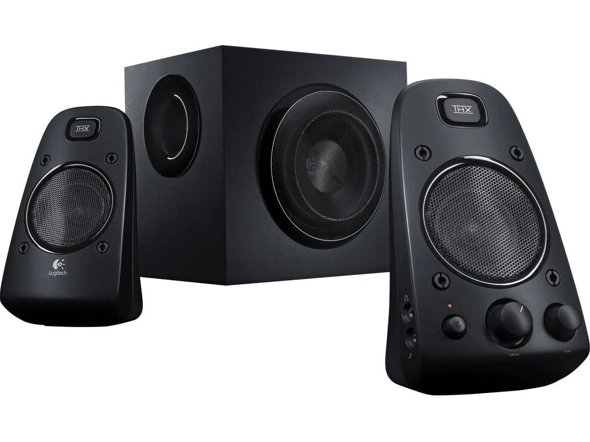 Logitech Z623 PC Høyttalere 3.5mm minijack, 2.1 høyttalersystem, THX, 2x 35W RMS, subwoofer 130W RMS
