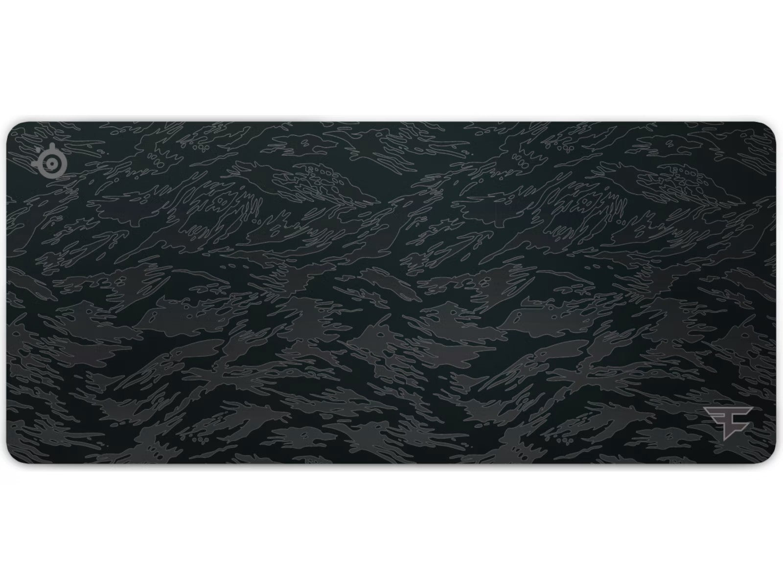 SteelSeries Qck XXL Faze Clan Gaming Musematte 900x400mmx4mm, Eksklusiv QcK mikrovevd klut for maksimal kontroll