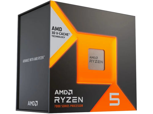 AMD Ryzen 5 7500X3D CPU Socket AM5, 6-kjerner, 12-tråder, 4,0/4,5 GHz