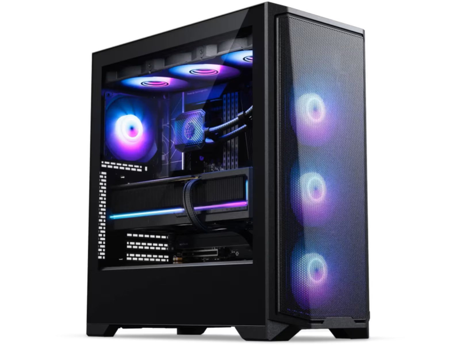 Phanteks Eclipse G370A Mid Tower (sort) SSI-EEB/E-ATX/ATX/Micro-ATX/Mini-ITX, Tempered Glass