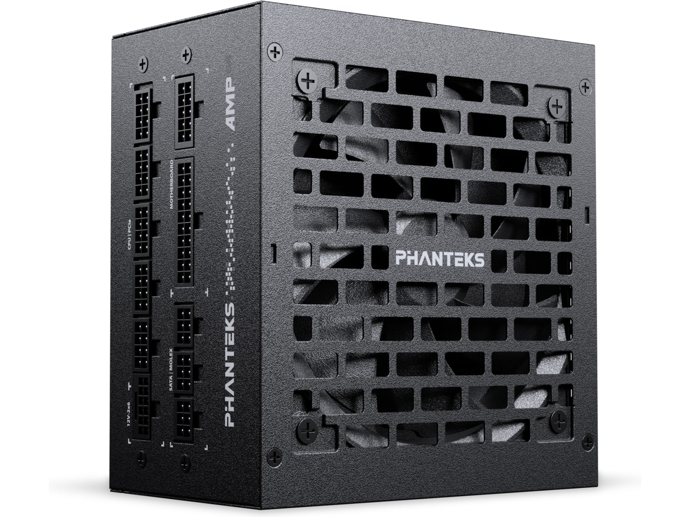 Phanteks AMP GH 650W PSU 80+ Gull, ATX 3.1, PCIe 5.0, Fullt modulær