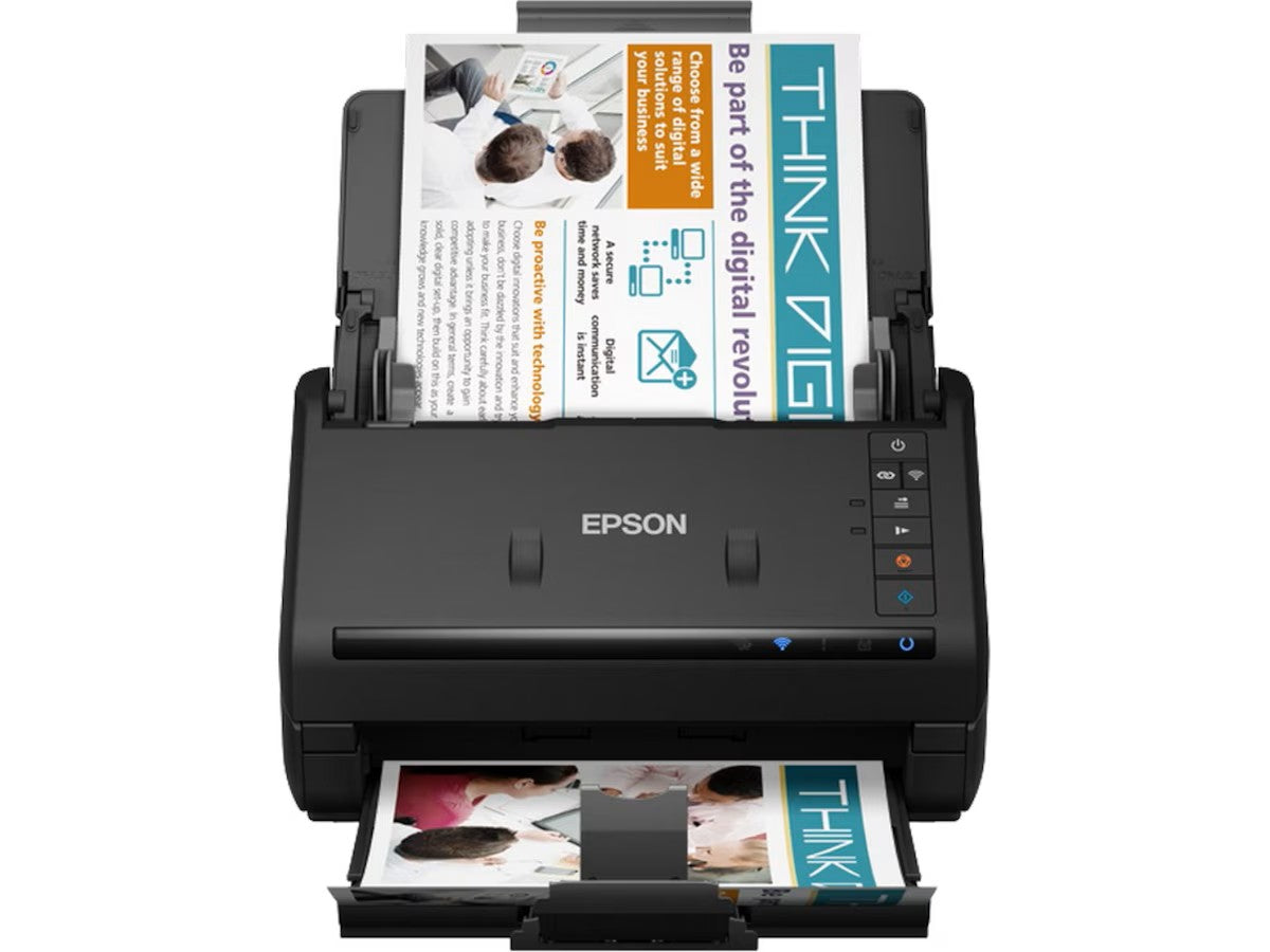 Epson WorkForce ES-500W II A4 dokumentskanner, 50 ark, tosidig, WiFi, 35 spm