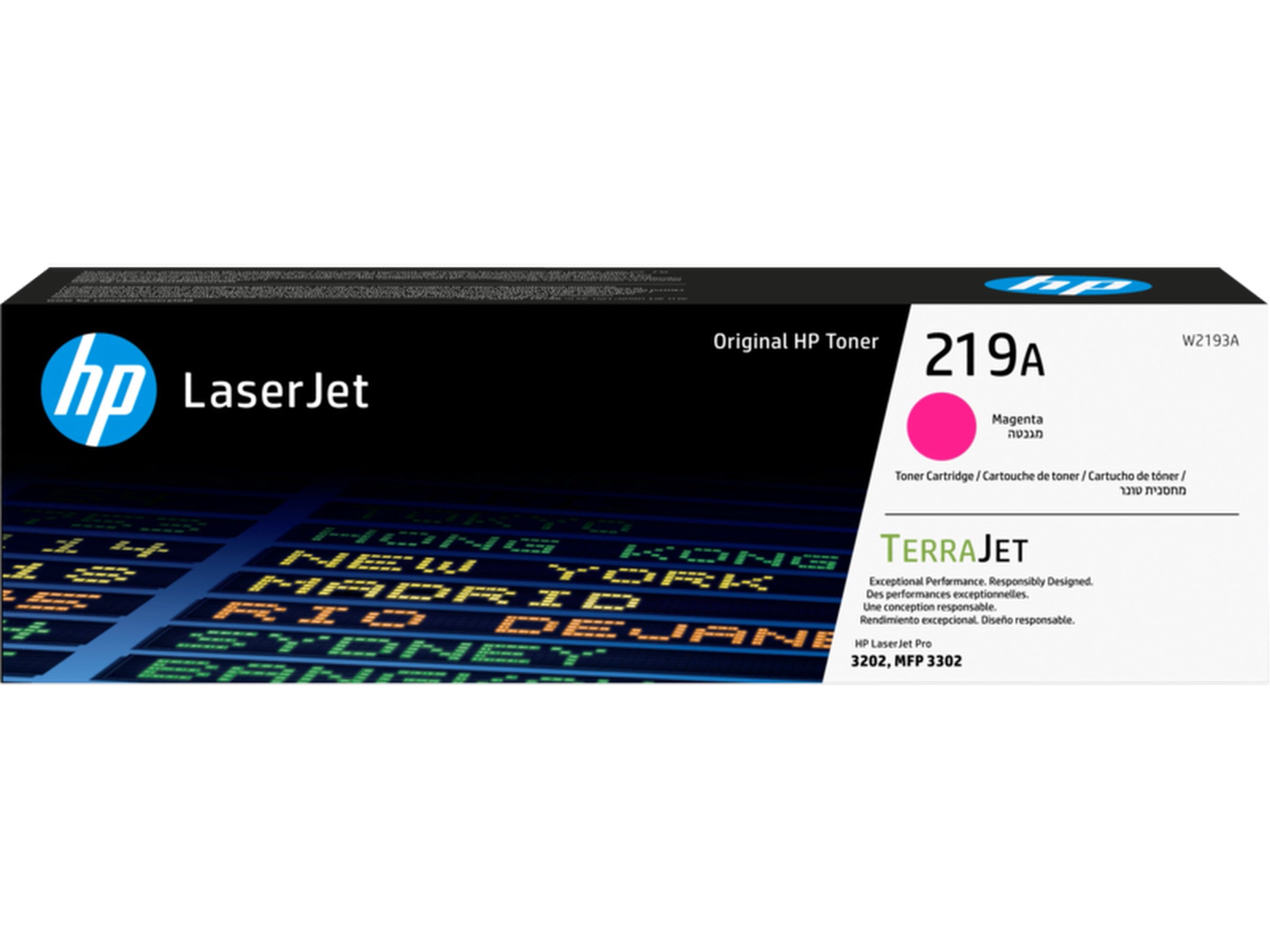 HP Toner 219A Magenta Laserjet Pro 3201-3204/3288/3302 - 1200 sider