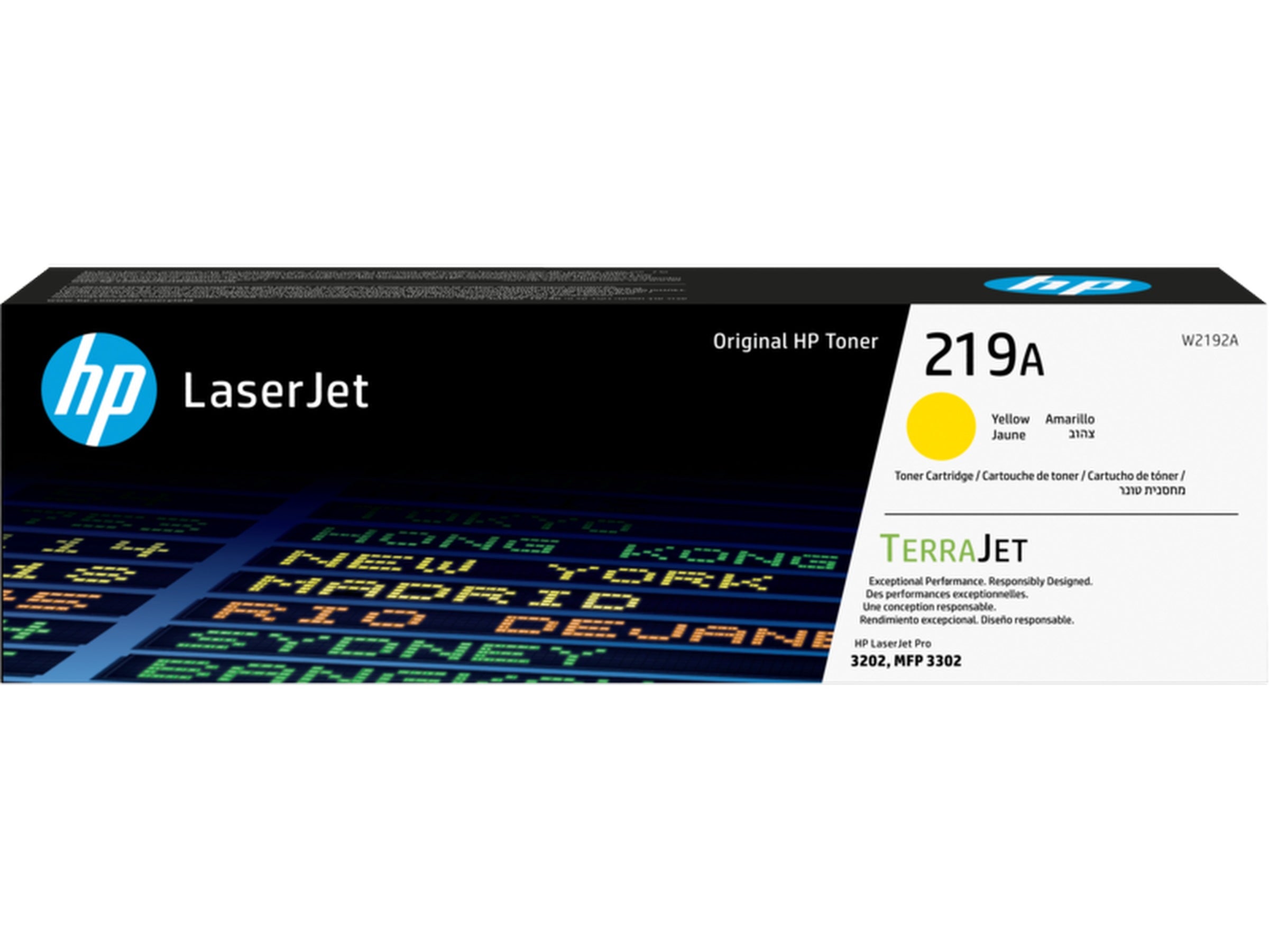 HP Toner 219A Gul Laserjet Pro 3201-3204/3288/3302 - 1200 sider