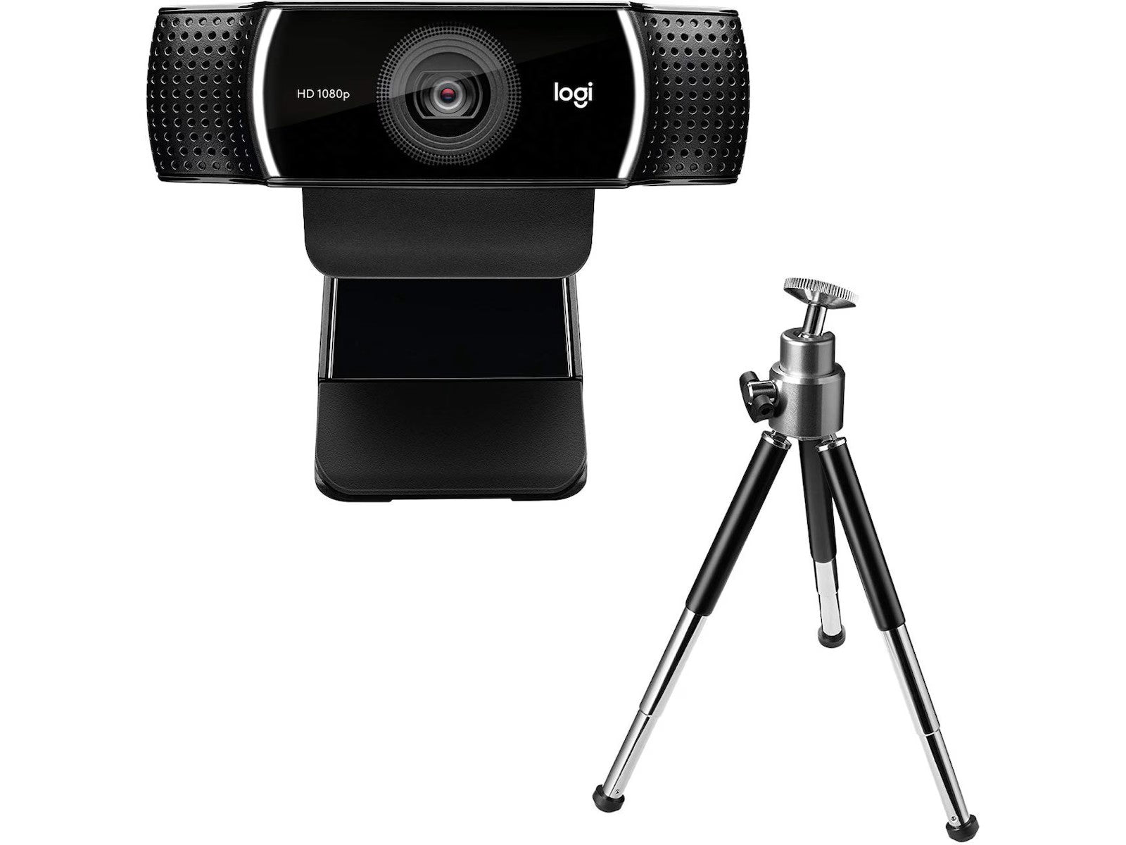 Logitech C922 30FPS 1080P Professionel Streaming Webkamera 1080p, H.264, bredskjerm, streaming, bakgrunn tilpasning, autofokus,