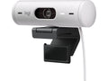 Logitech Brio 500 webkamera (off-white) 1080p/30 fps, 720p/60 fps, 4 MP, autofokus, glass, stereomikrofon, USB-C