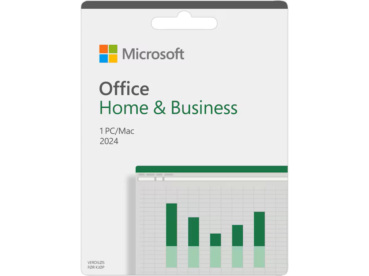 Microsoft Office Home & Business 2024 Word, Excel, PowerPoint og OneNote