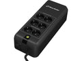 BlueWalker PW UPS VFD 600 APFC Schuko Offline, 600VA 300W, 6x Schuko, Full rating APFC, user replaceable batteries