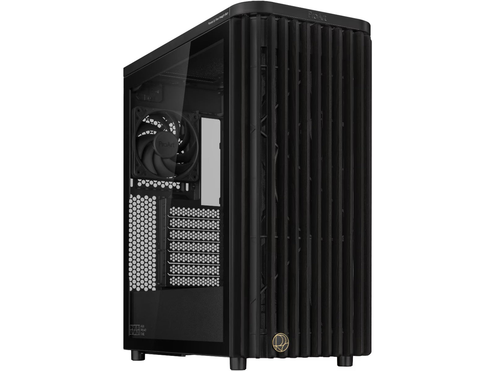 Asus Proart PA401 Wood TG PWM Mid Tower (sort)