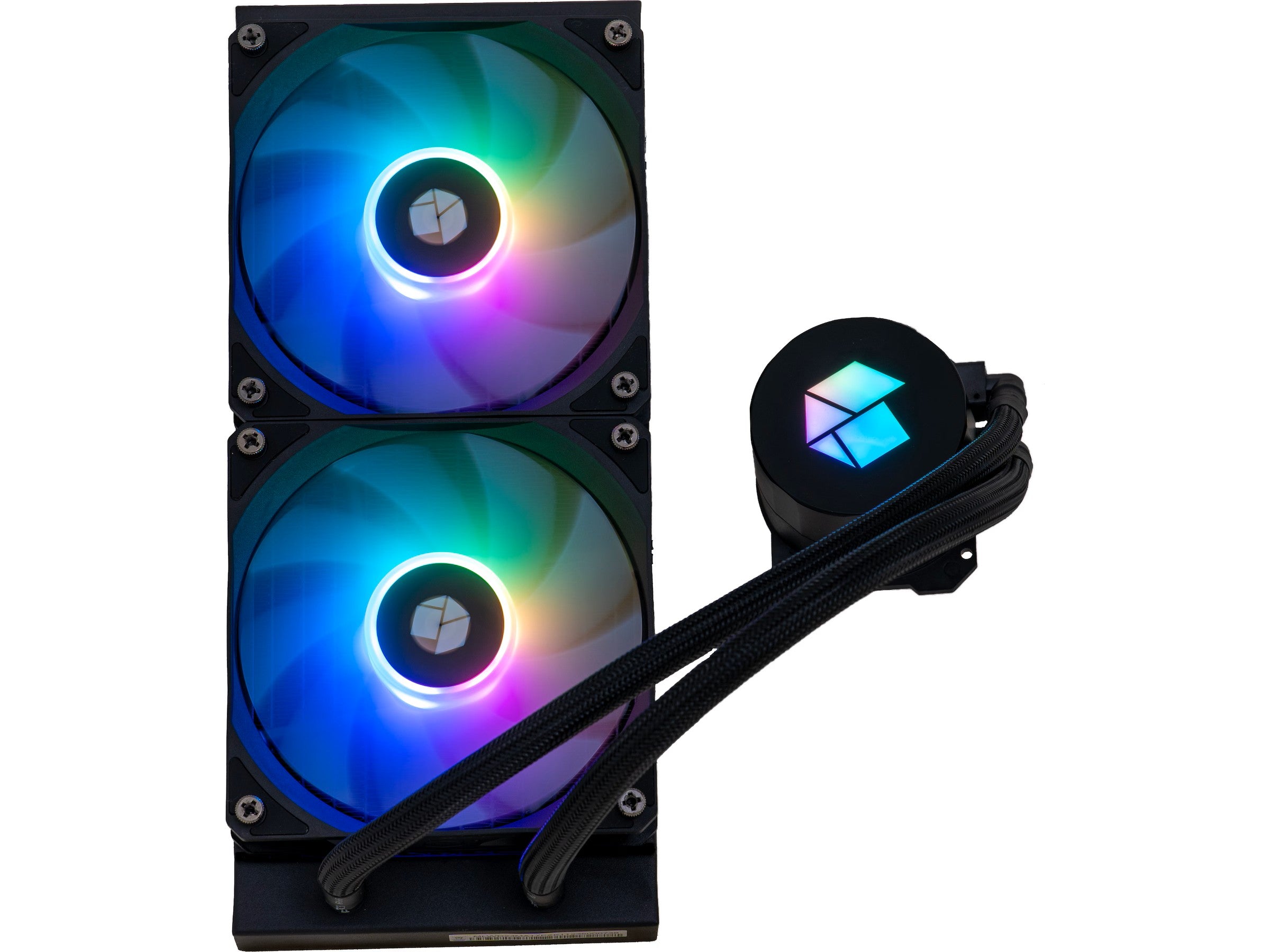 Cooler Master ML240L Core Komplett Edition Kjøler LGA1700/1200/1151, AM5/AM4/AM3, 12 dBA, 650-1750 RPM ± 10%