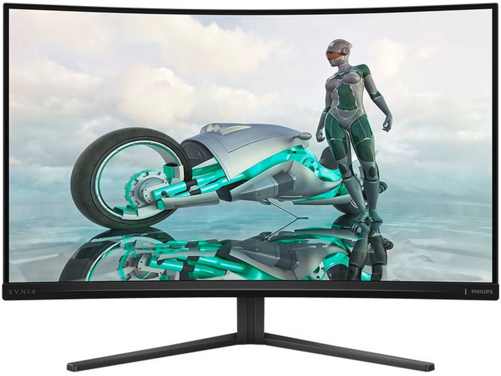 Philips 32" curved gamingskjerm 32M2C3500L/00 2560x1440 VA, 180hz, 1ms, 3500:1, 2xHDMI/2xDP