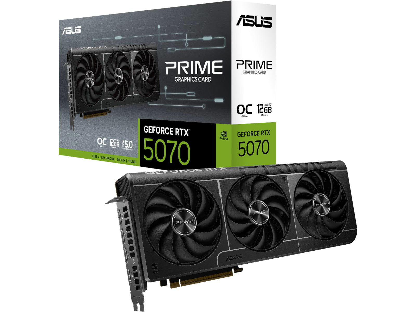 Asus Upgrade Bundle 3 Inkl. ASUS Prime GeForce RTX 5070 OC og ASUS TUF Gaming 750W Gold PSU
