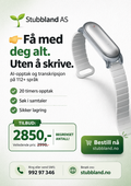 PLAUD NotePin Smart bærbar AI-opptaker (sølv) Avansert AI-drevet opptak og transkripsjon, 20 timers opptakstid