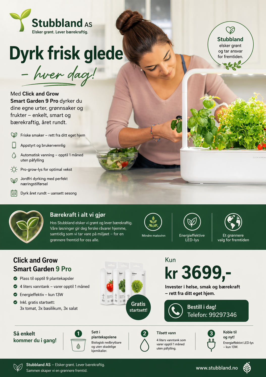 Click and Grow Smart Garden 9 Pro Starter Kit
