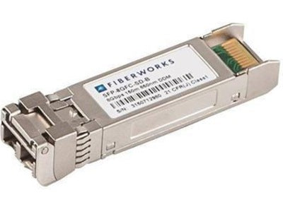 Fiberworks 10GbE SFP+, LR, DDM,LC Duplex Transceiver module, 1310nm, SM, for Cisco og Netgear,tilsvarer SFP-10G-LR, 10km