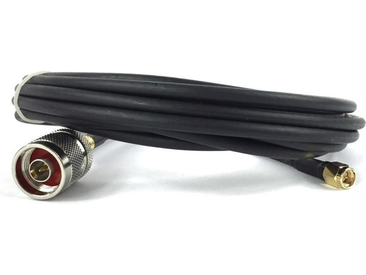 Antennekabel Super Low-loss 5m LMR200, 5m, SMA-hann/N-hann 171,-