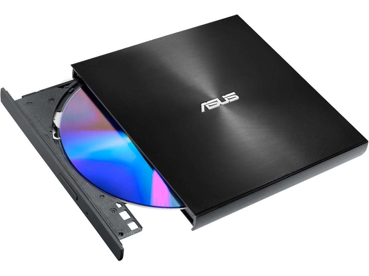 ASUS DVD Writer ZenDrive U9M Black USB Type-C/Type-A, 8x DVD±R, 8x DVD±R DL, 24x CD-R, 4x M-Disc, Retail
