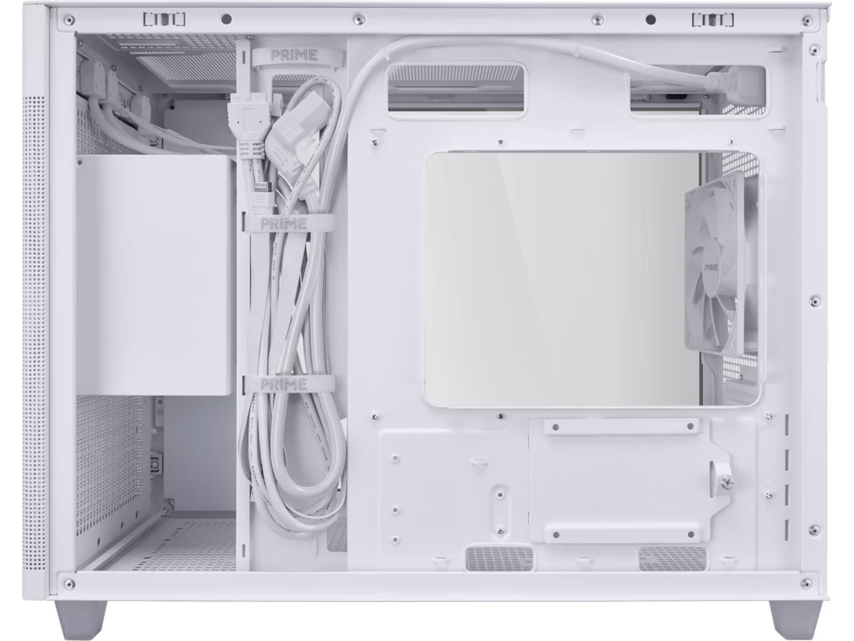 ASUS Prime AP201 Tempered Glass Mini Tower (hvit)