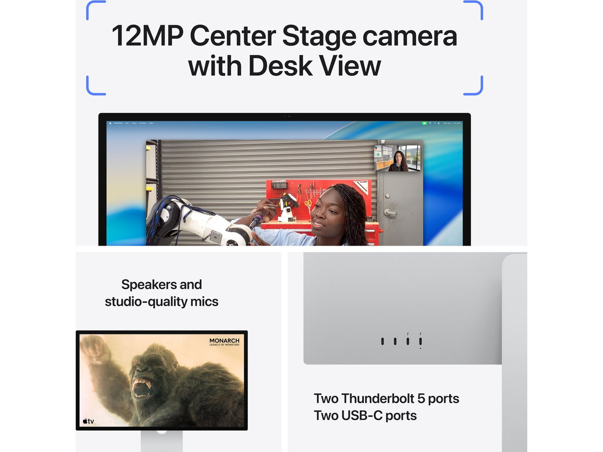 Apple Studio Display (2026) Standard glass - stativ med vinkeljustering