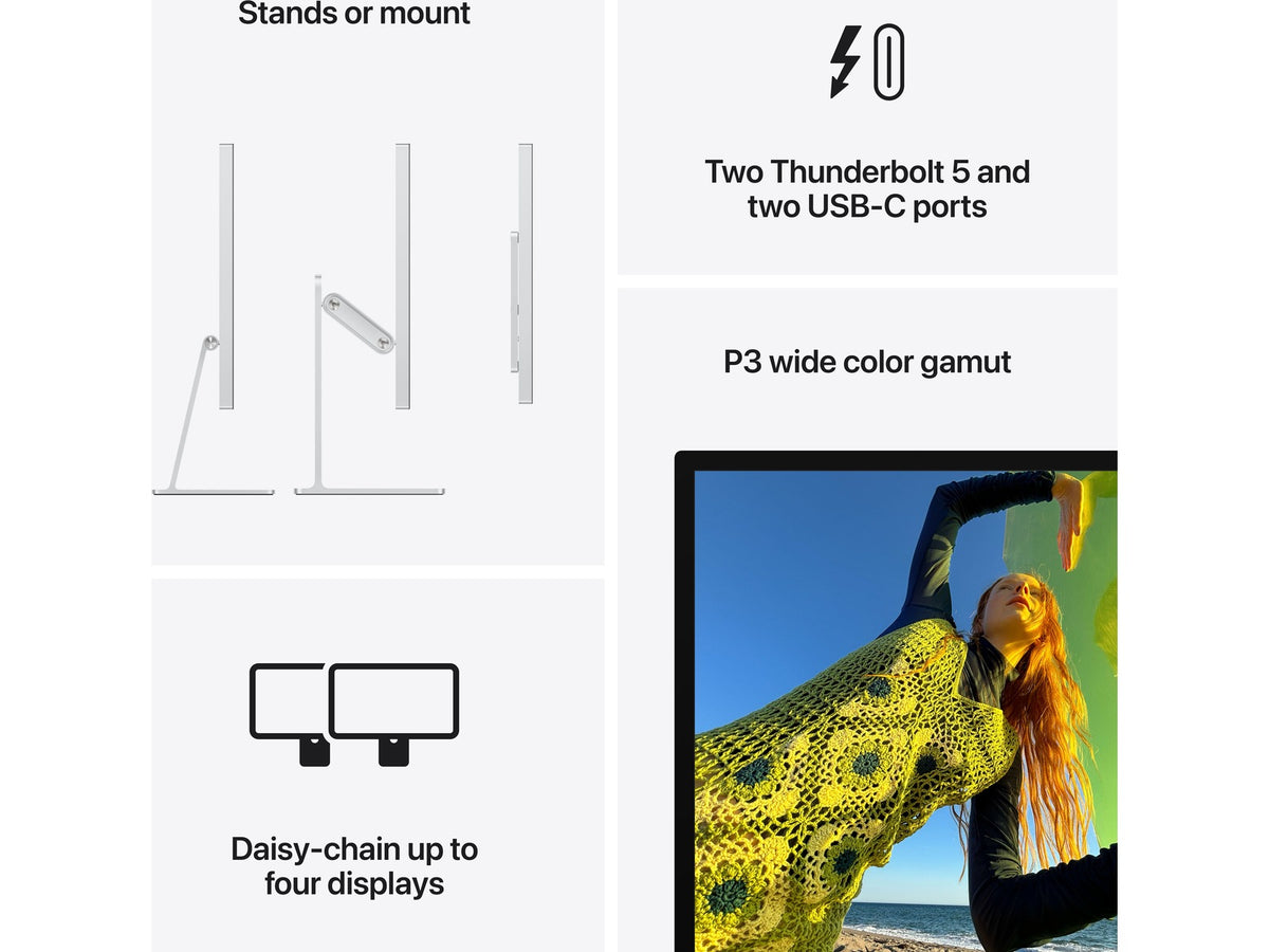 Apple Studio Display (2026) Standard glass - stativ med vinkeljustering
