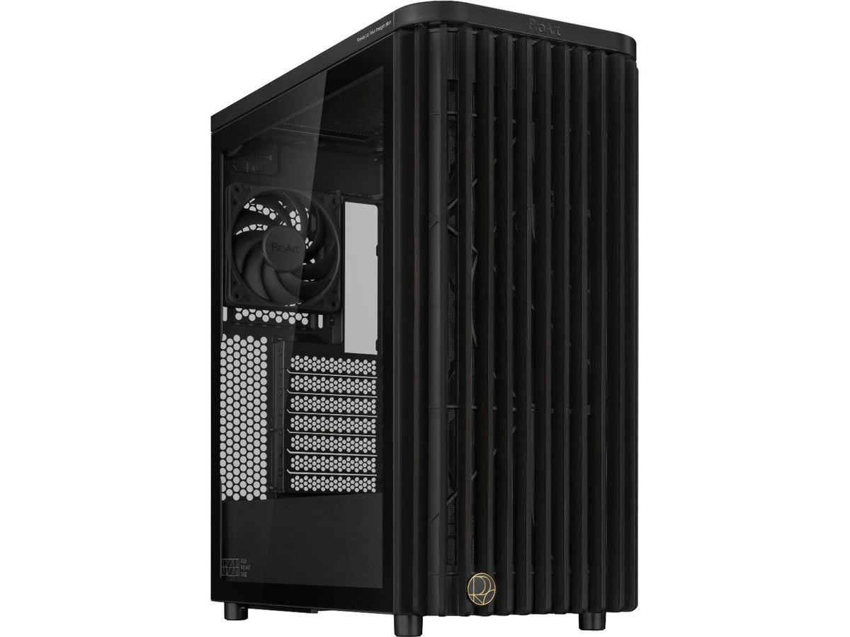 Asus Proart PA401 Wood TG PWM Mid Tower (sort)