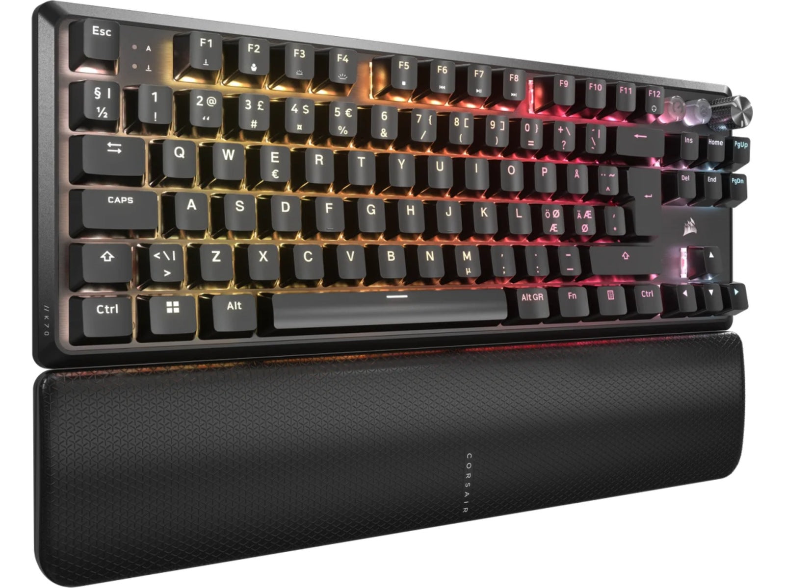 Corsair K70 PRO TKL RGB Gamingtastatur (sort)