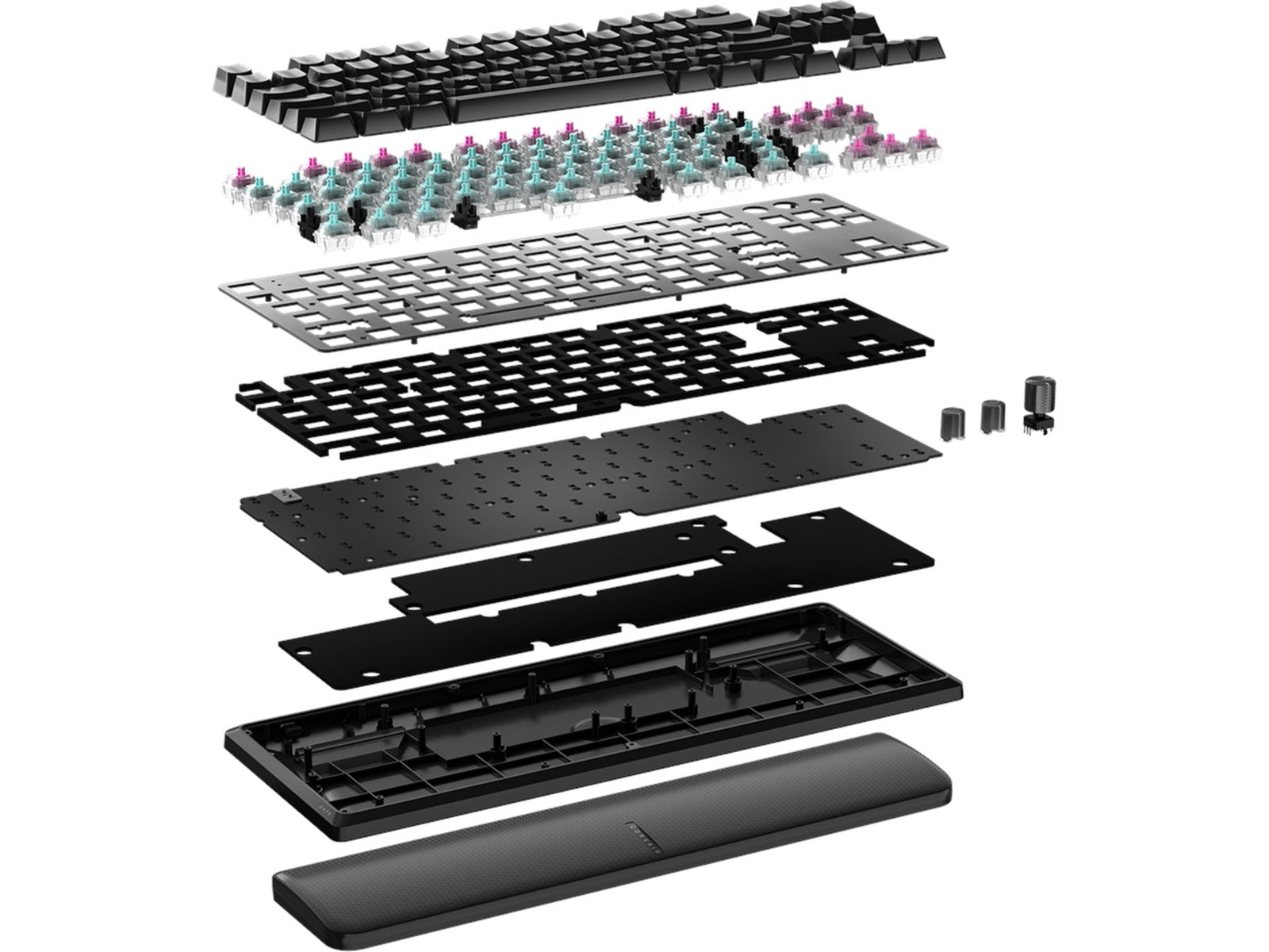 Corsair K70 PRO TKL RGB Gamingtastatur (sort)
