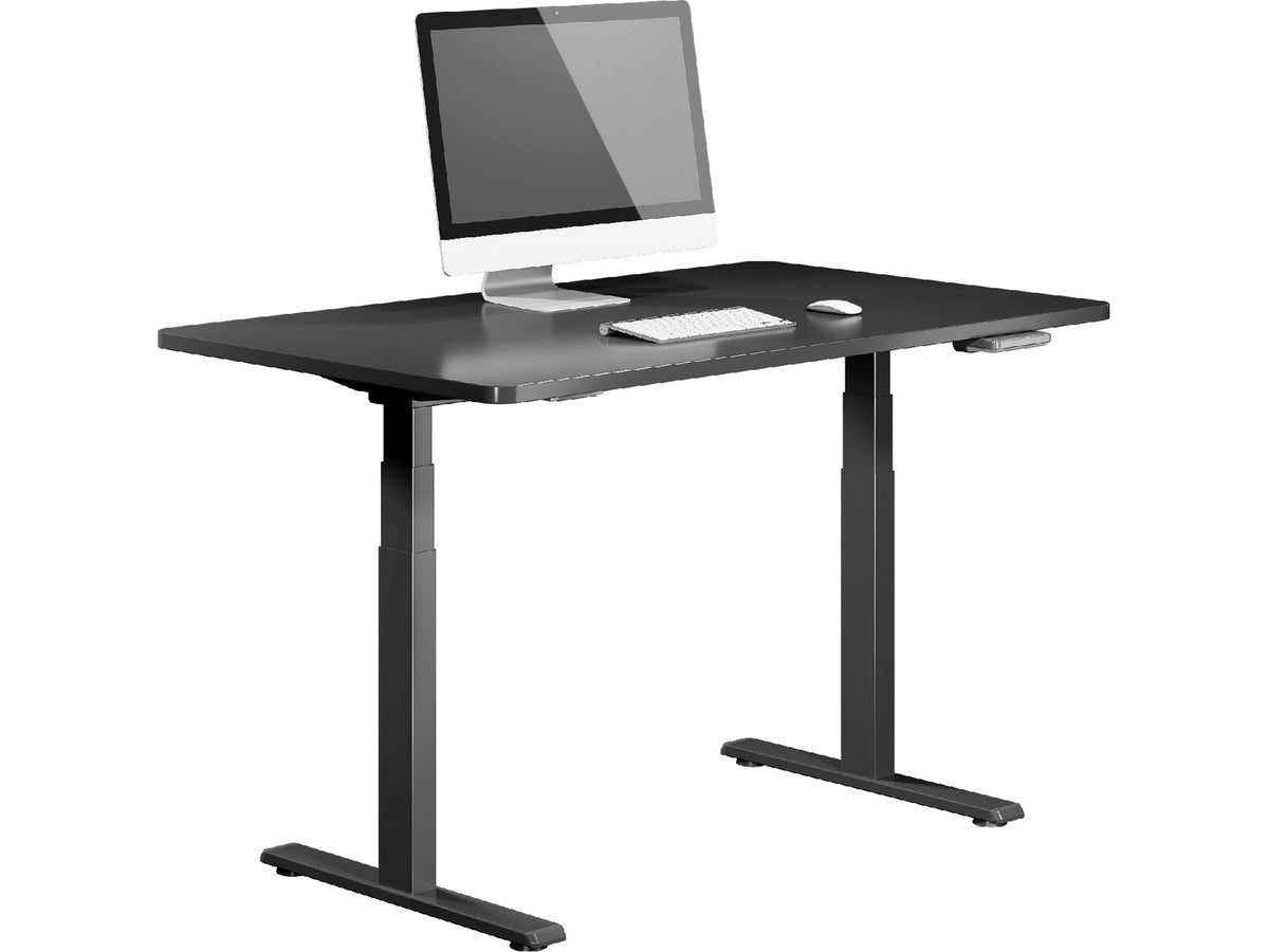 Ergonomisk Hev/Senk skrivebord 120cm (sort)