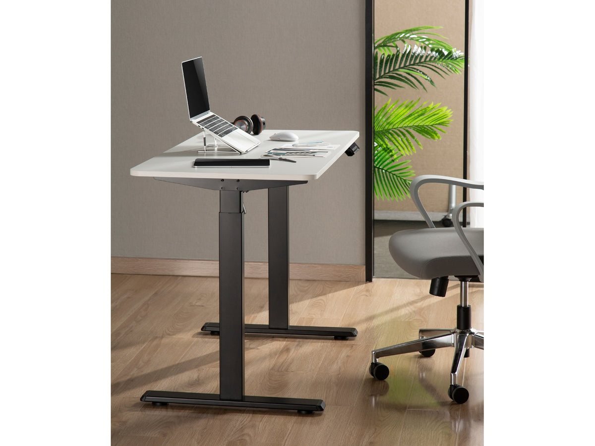 Ergonomisk Hev/Senk skrivebord 120cm (sort)