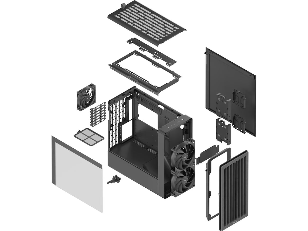 HAVN BF 360 Flow Mid Tower (svart)