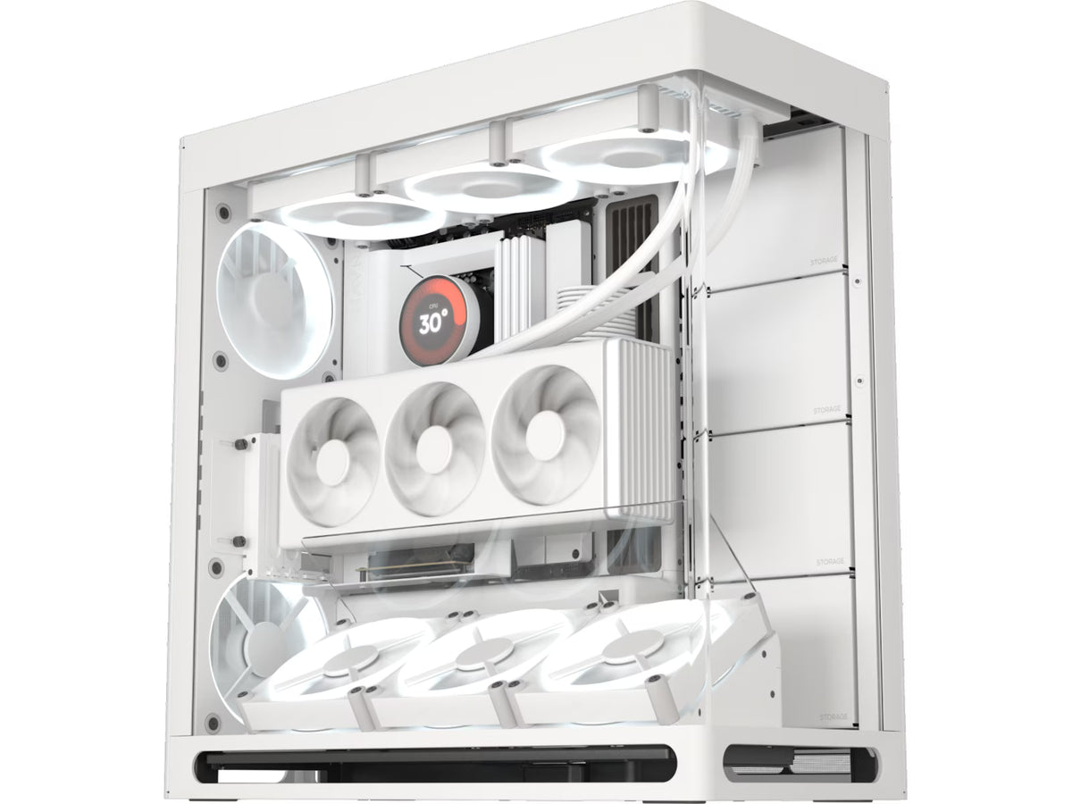 HAVN HS 420 VGPU Mid Tower (hvit)