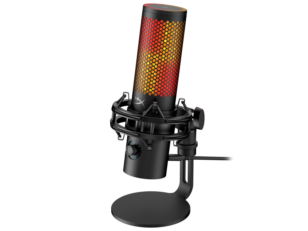 HyperX QuadCast 2 S RGB USB mikrofon (sort)