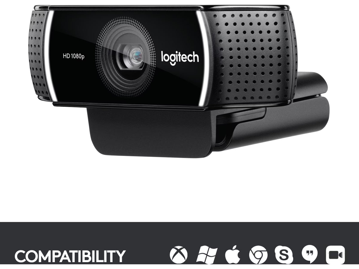Logitech C922 30FPS 1080P Professionel Streaming Webkamera