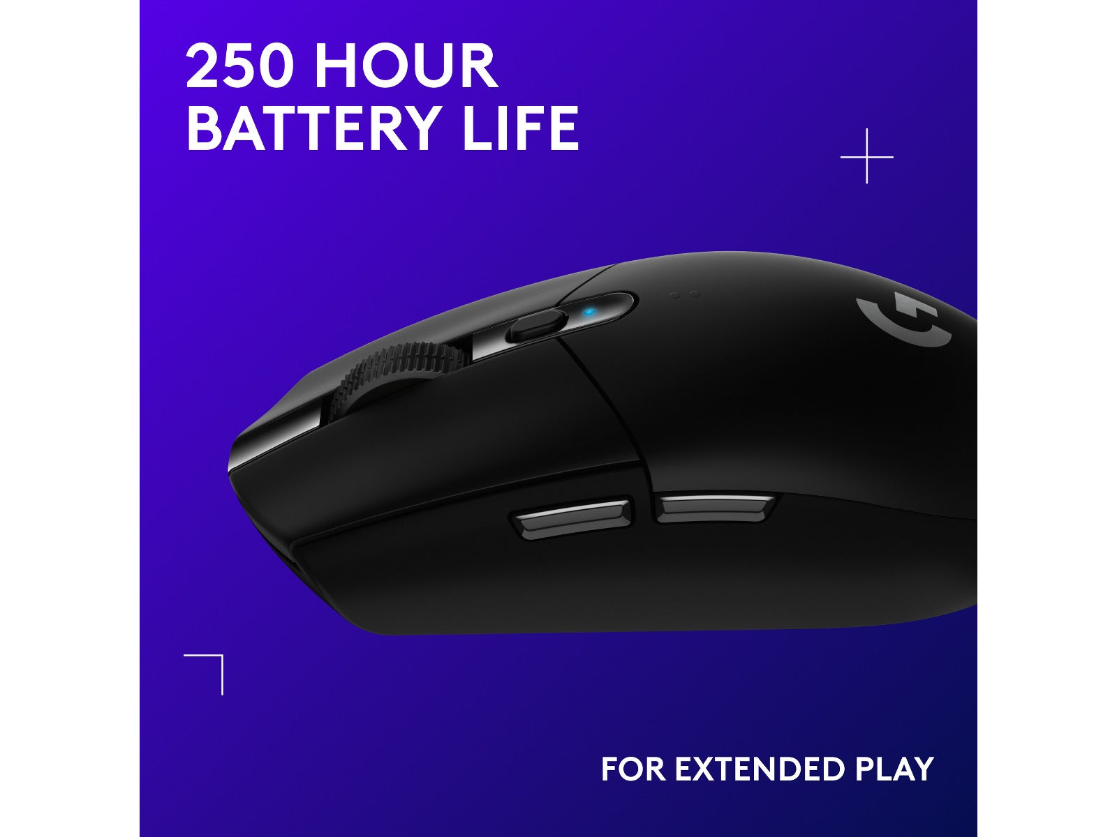 Logitech G305 LIGHTSPEED Trådløs Gamingmus (sort)