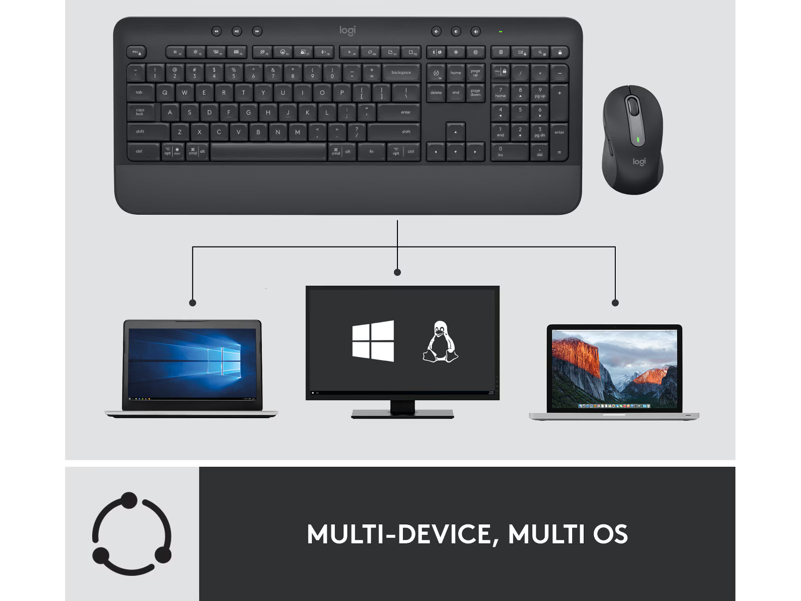 Logitech Signature MK650 Combo for Business (graphite)