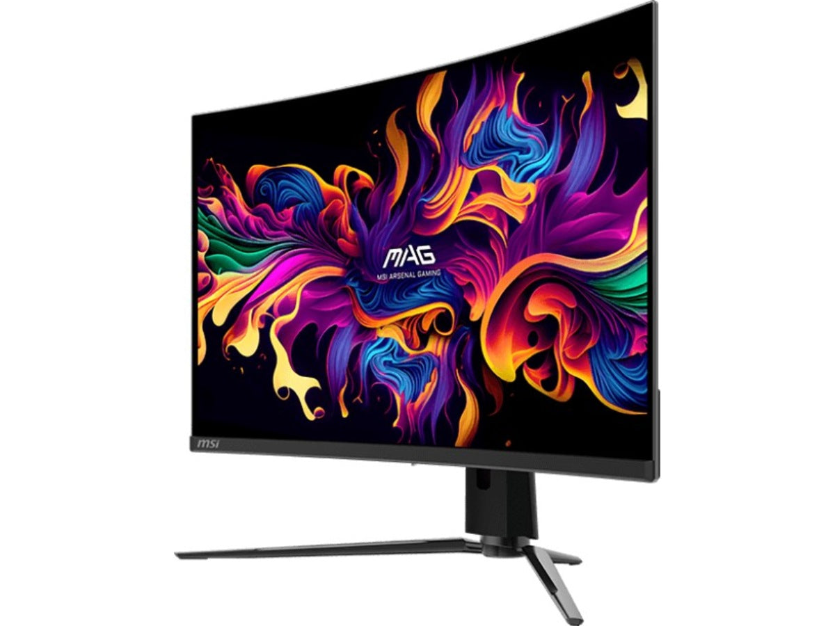 MSI 32" 4K curved gamingskjerm MAG 321CUP QD-OLED