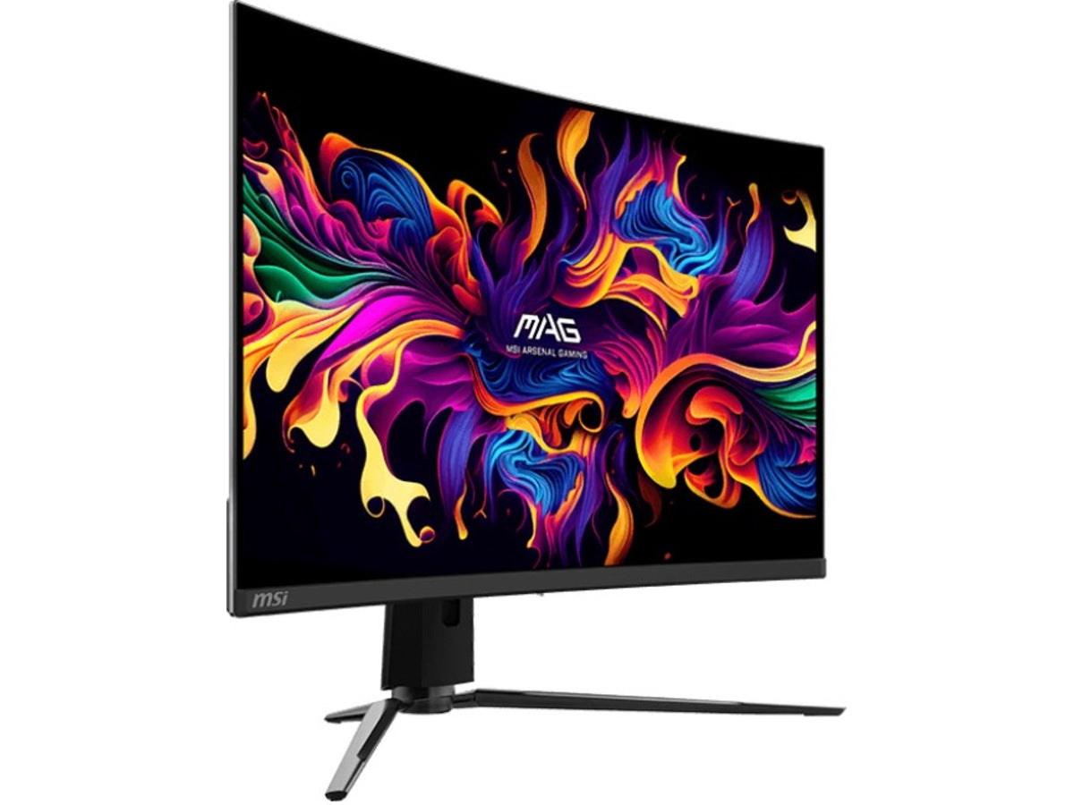 MSI 32" 4K curved gamingskjerm MAG 321CUP QD-OLED