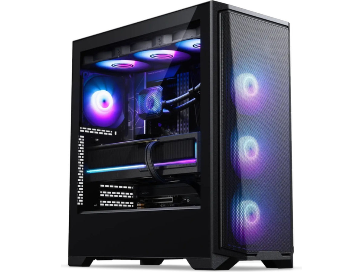 Phanteks Eclipse G370A Mid Tower (sort) SSI-EEB/E-ATX/ATX/Micro-ATX/Mini-ITX, Tempered Glass