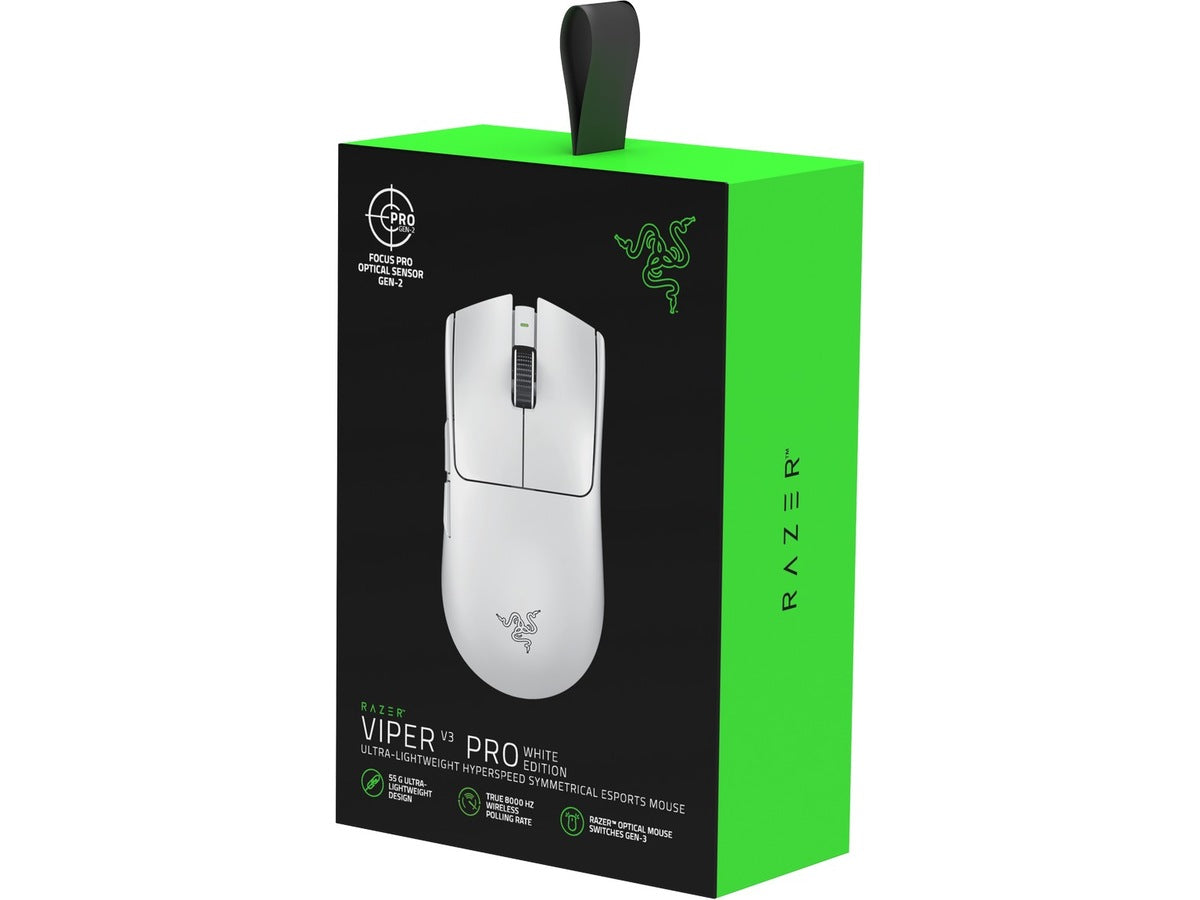 Razer Viper V3 Pro Trådløs Esports Gamingmus (hvit)