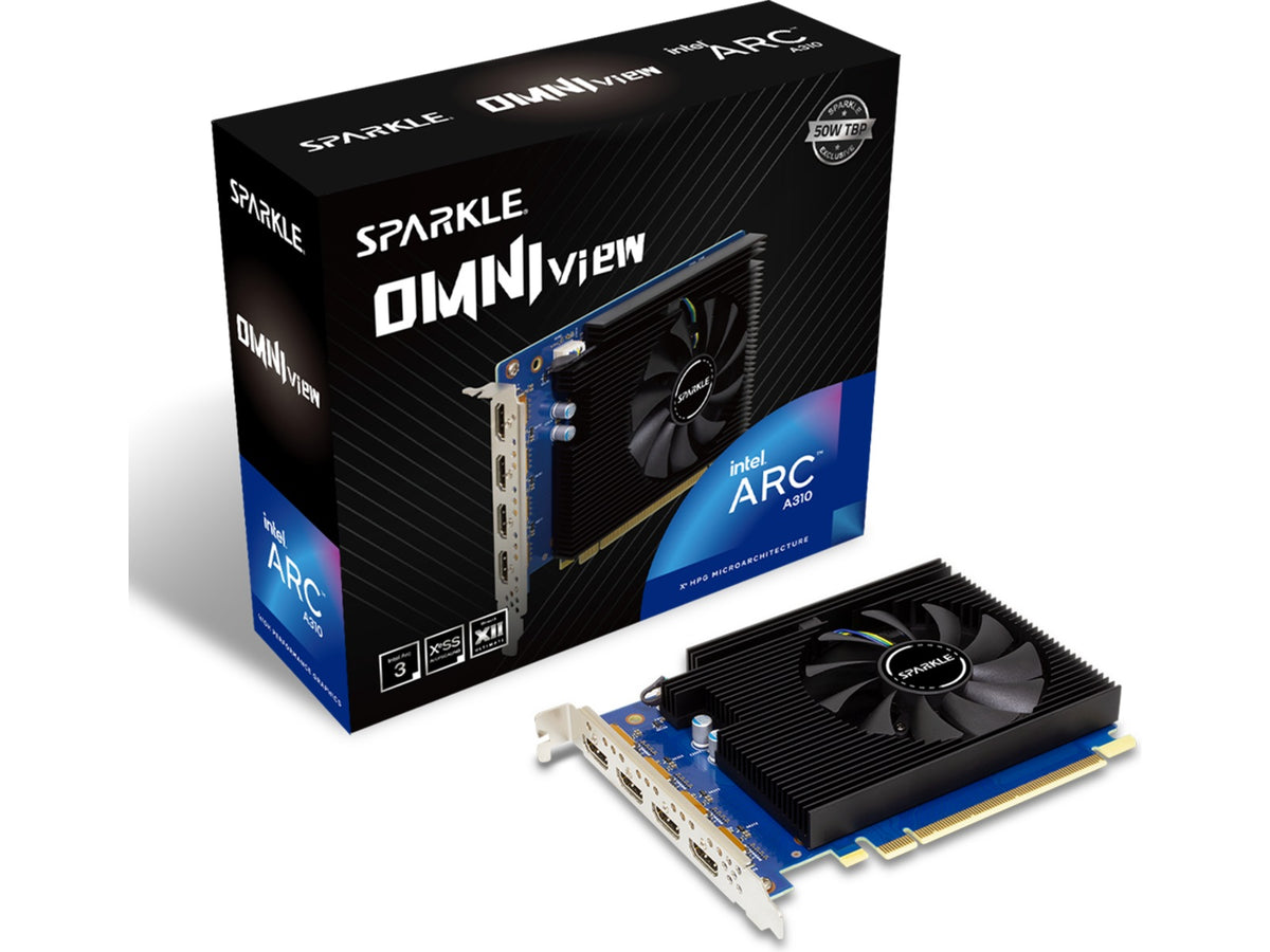 Sparkle Intel Arc A310 Omni View
