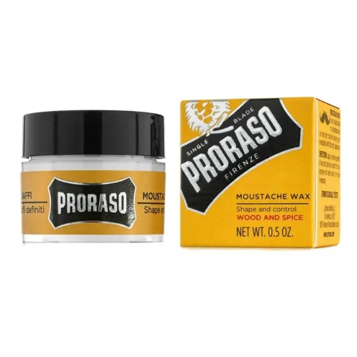 Proraso skjeggvoks tre og krydder 15ml
