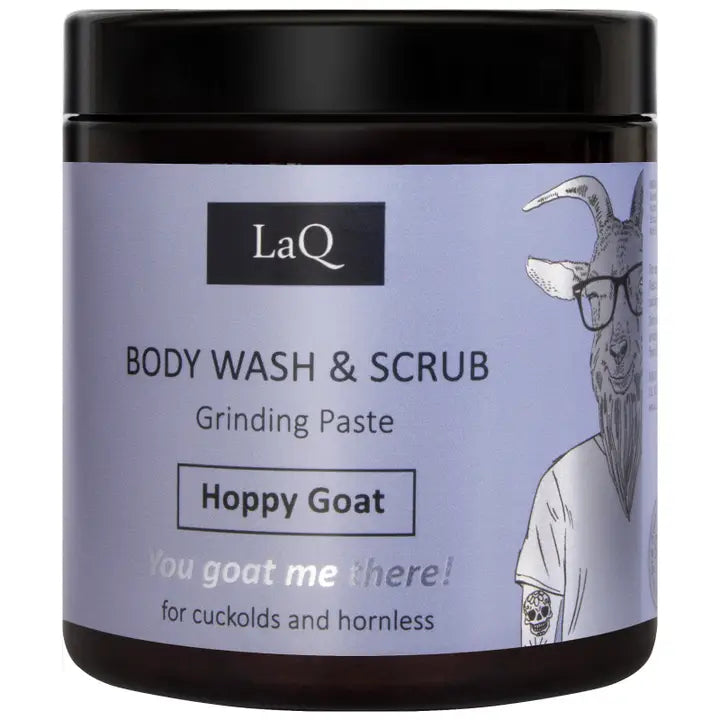 Laq Body Wash & Scrub Men - Slipepasta Hoppy Goat