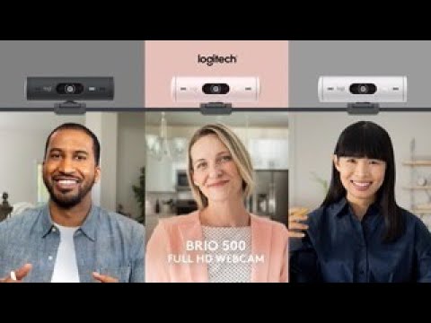 Logitech Brio 500 webkamera (off-white)