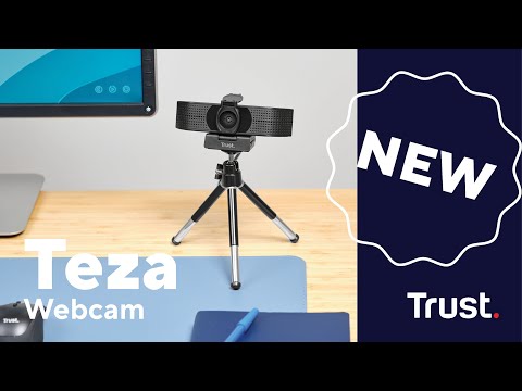 Trust Teza 4K Ultra HD Webkamera