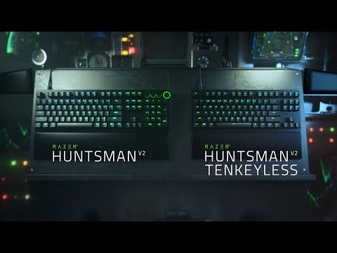 Razer Huntsman V2 (sort)