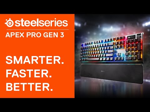 SteelSeries Apex Pro Fullsize Gen 3 Gaming Tastatur