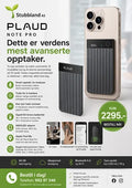 PLAUD Note pro - Svart